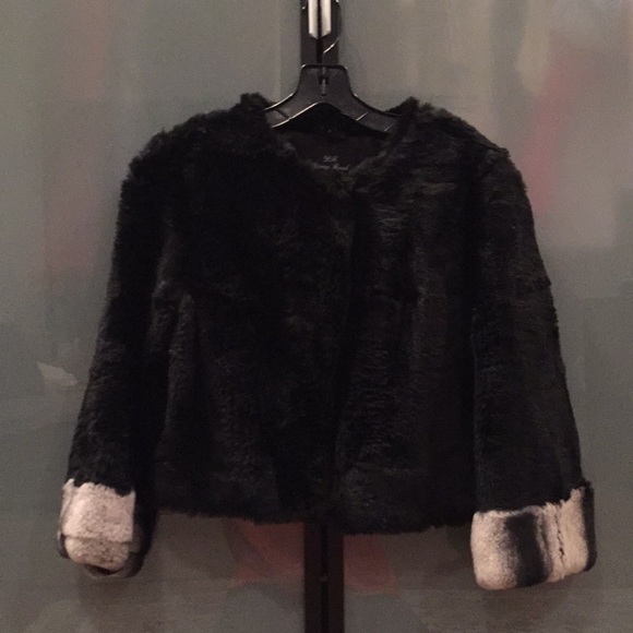 Diana Rosh Rabbit Fur Jacket - Picture 1 of 7